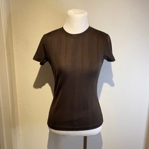 Banana Republic Brown Short Sleeve Tee